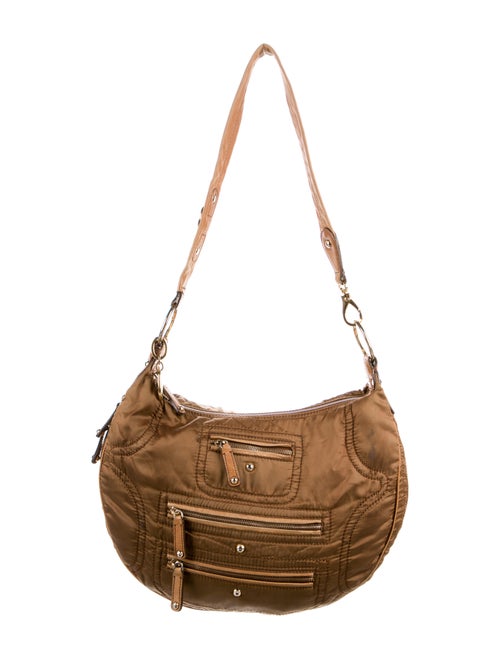 Tod's Nylon Shoulder Bag Brown