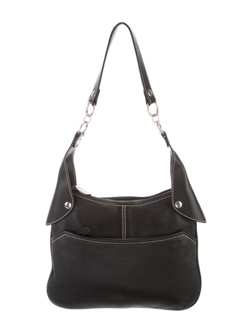 Tod's Leather Shoulder Bag Black