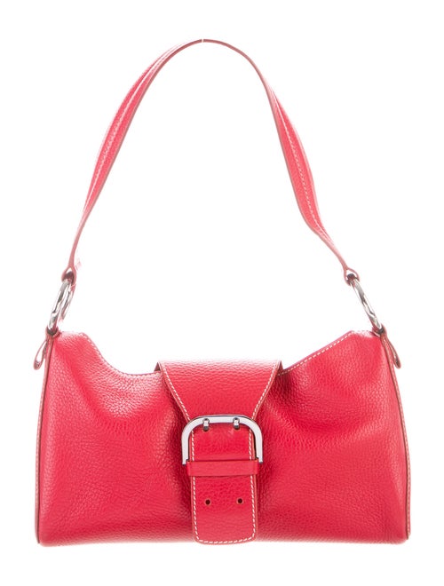 Tod's Leather Shoulder Bag Red