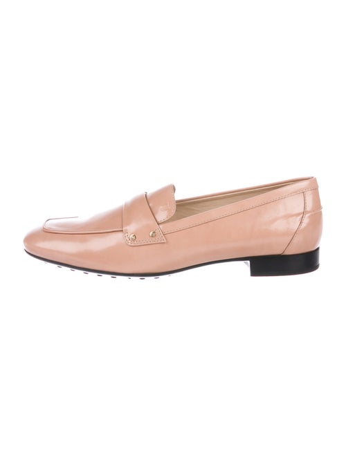Tod's Leather Loafers Pink