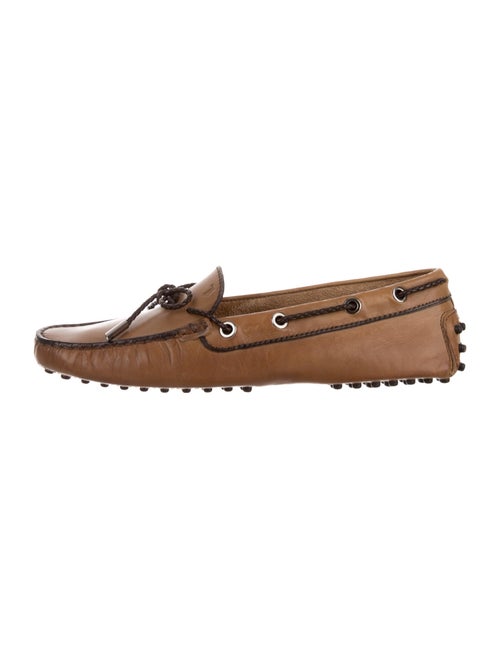 Tod's Leather Moccasins Brown