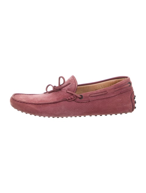 Tod's Nubuck Drivers Purple