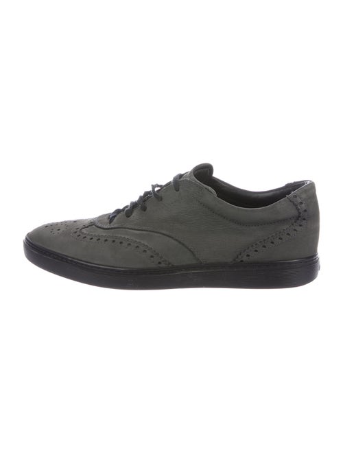 Tod's Nubuck Sneakers Green