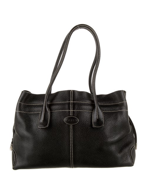 Tod's Leather Shoulder Bag Black