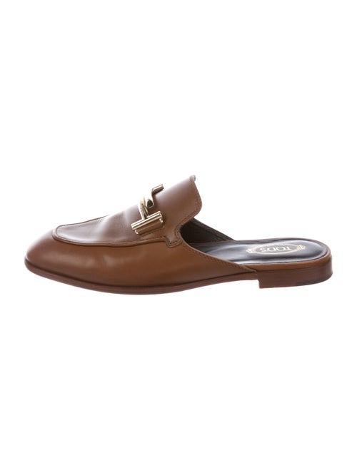 Tod's Leather Mules Brown