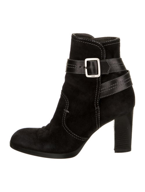 Tod's Leather Boots Black
