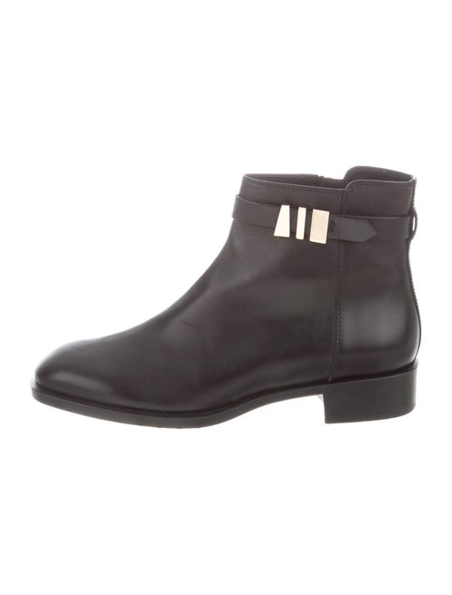 Tod's Leather Boots Black