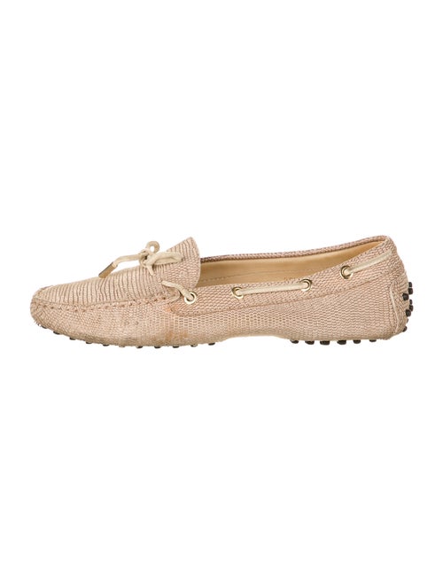 Tod's Embossed Loafers