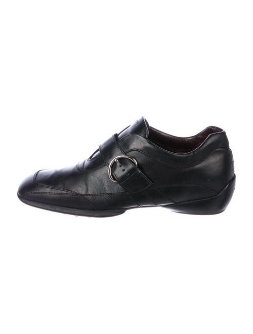 Tod's Leather Loafers Black