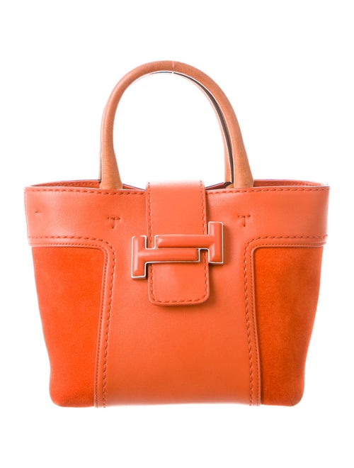 Tod's Suede Mini Bag Orange
