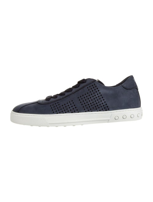 Tod's Nubuck Sneakers Blue