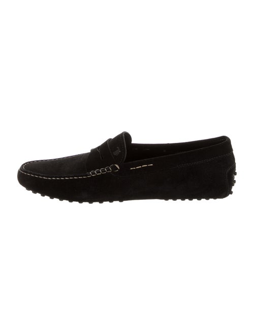 Tod's Nubuck Drivers Black