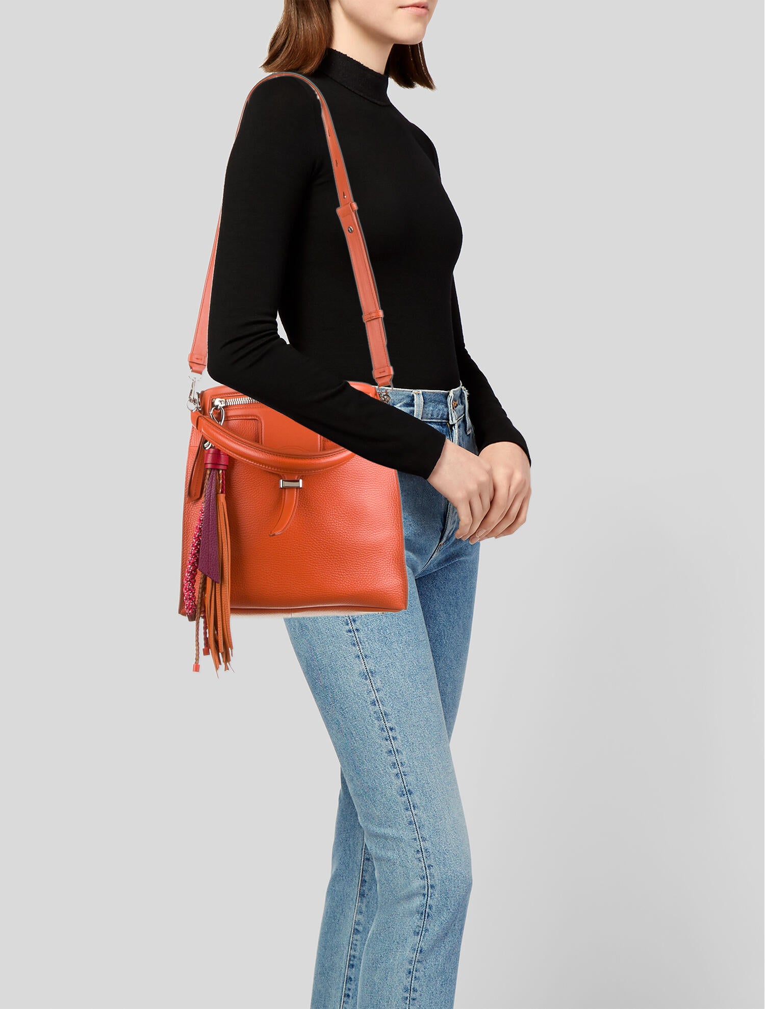 Tod's Thea Leather Bucket Bag
