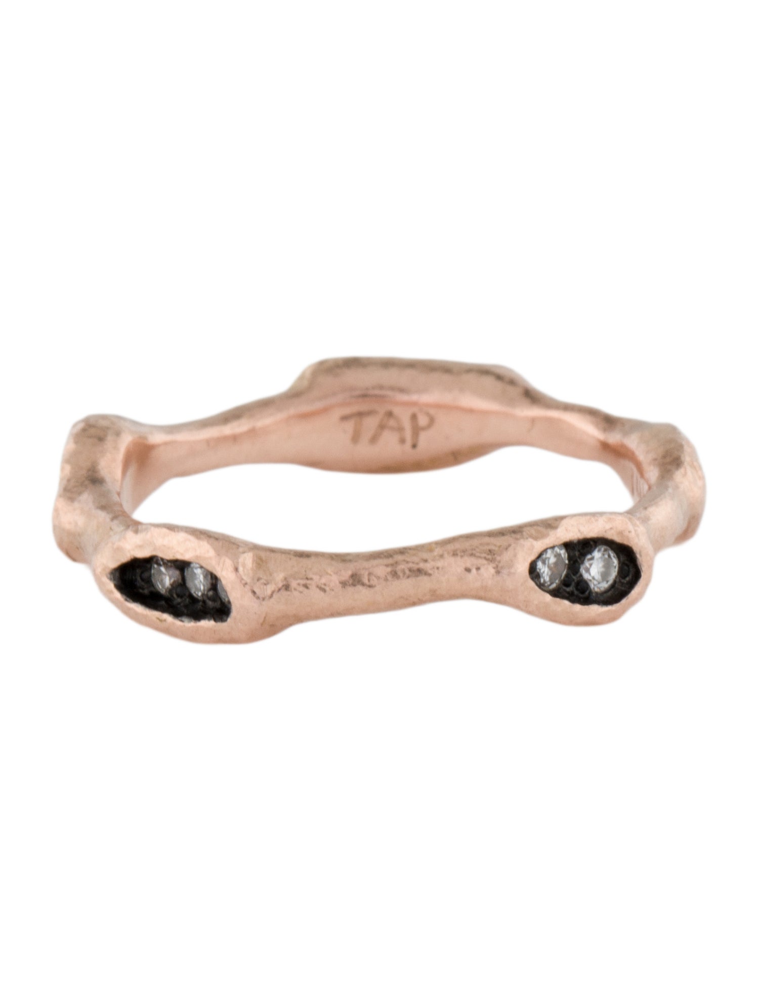 Todd Pownell 14K Diamond Band