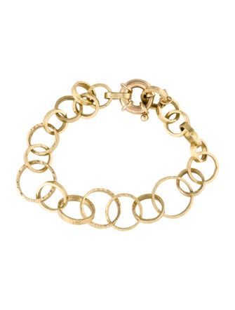 Todd Pownell Tap by Todd Pownell 18K Circle Link Bracelet
