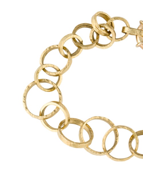 Todd Pownell Tap by Todd Pownell 18K Circle Link Bracelet