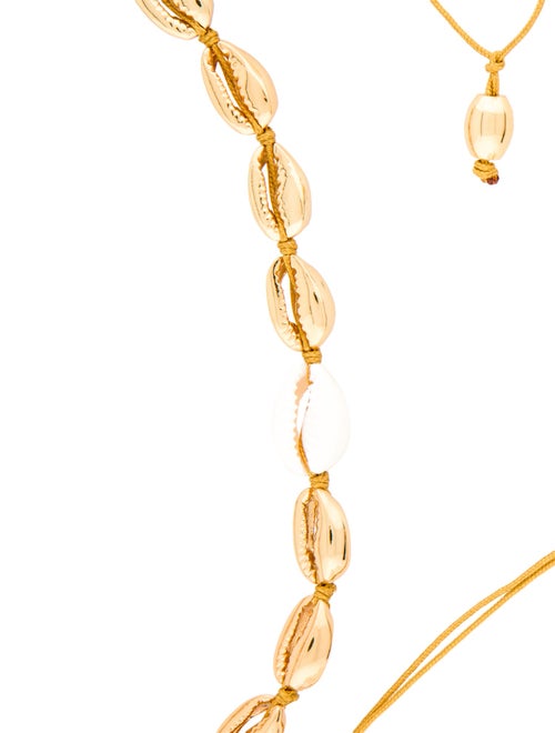 Tohum Design Concha Large Puka Adjustable Collar Necklace