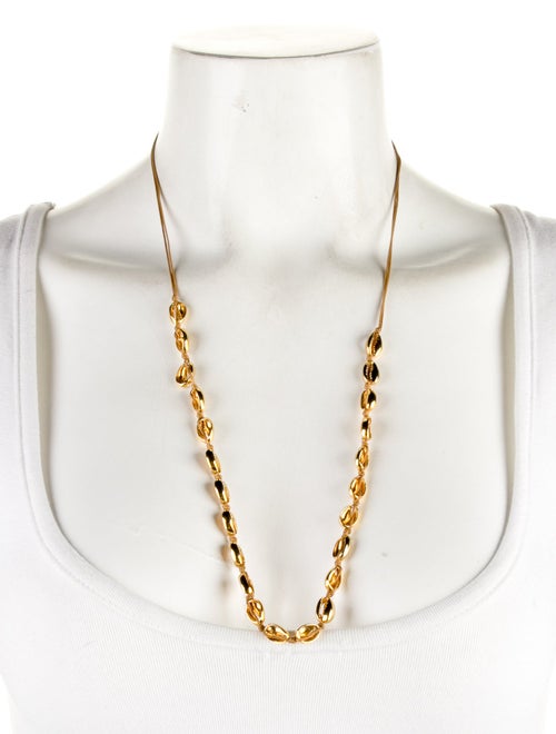 Tohum Design Cord Concha Puka Necklace