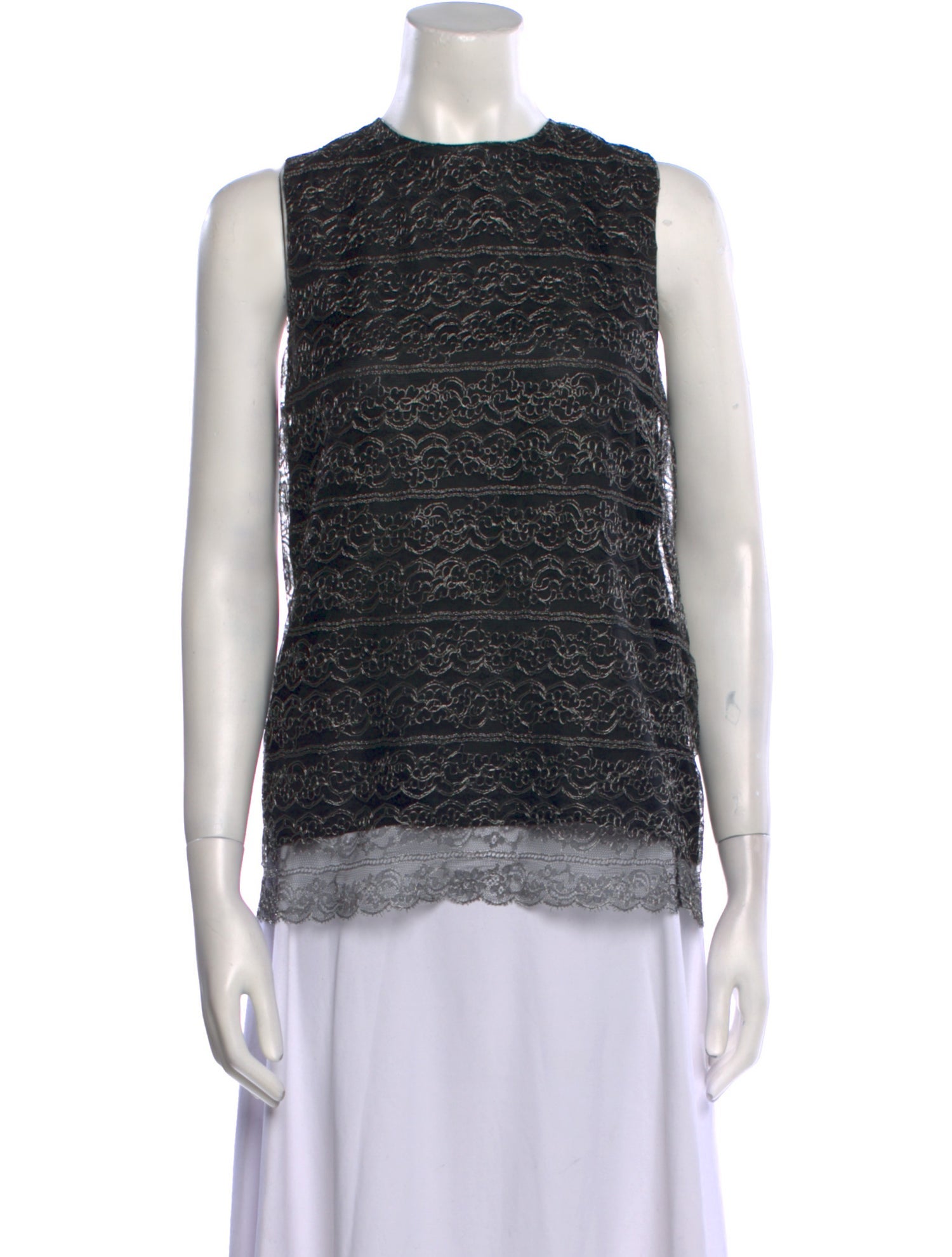 Zang Toi Silk Printed Top