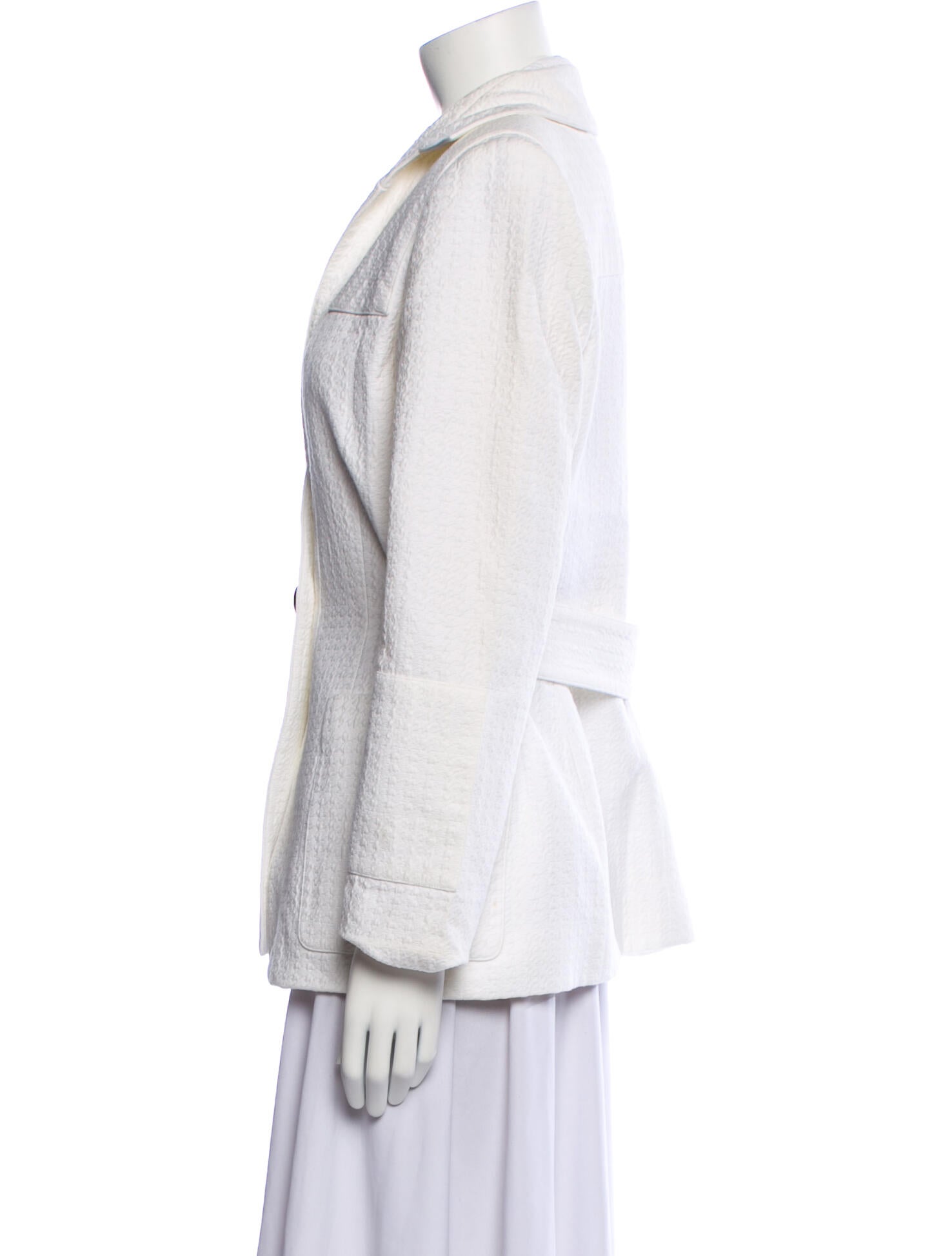 Zang Toi Colorblock Pattern Blazer