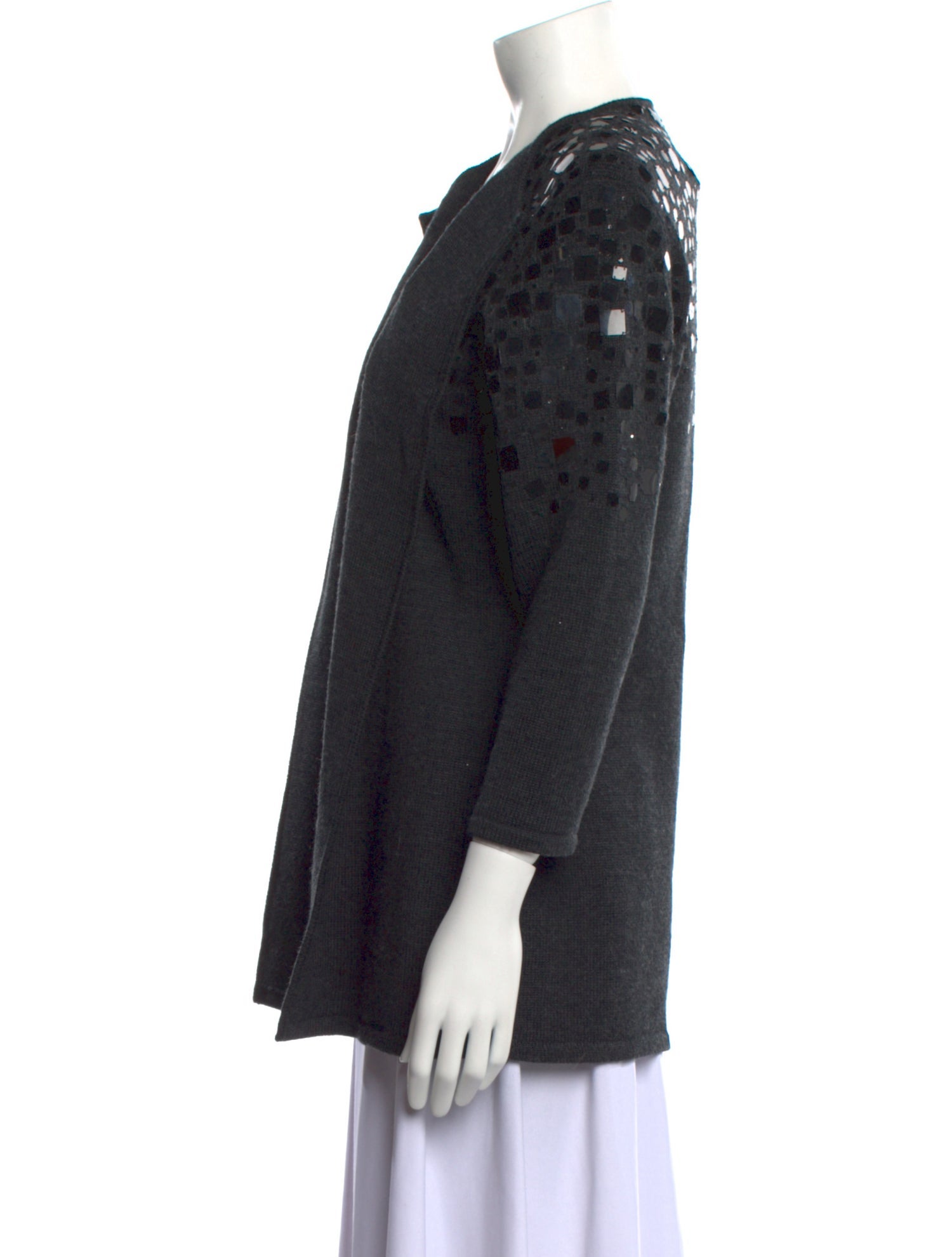 Zang Toi Wool Printed Sweater