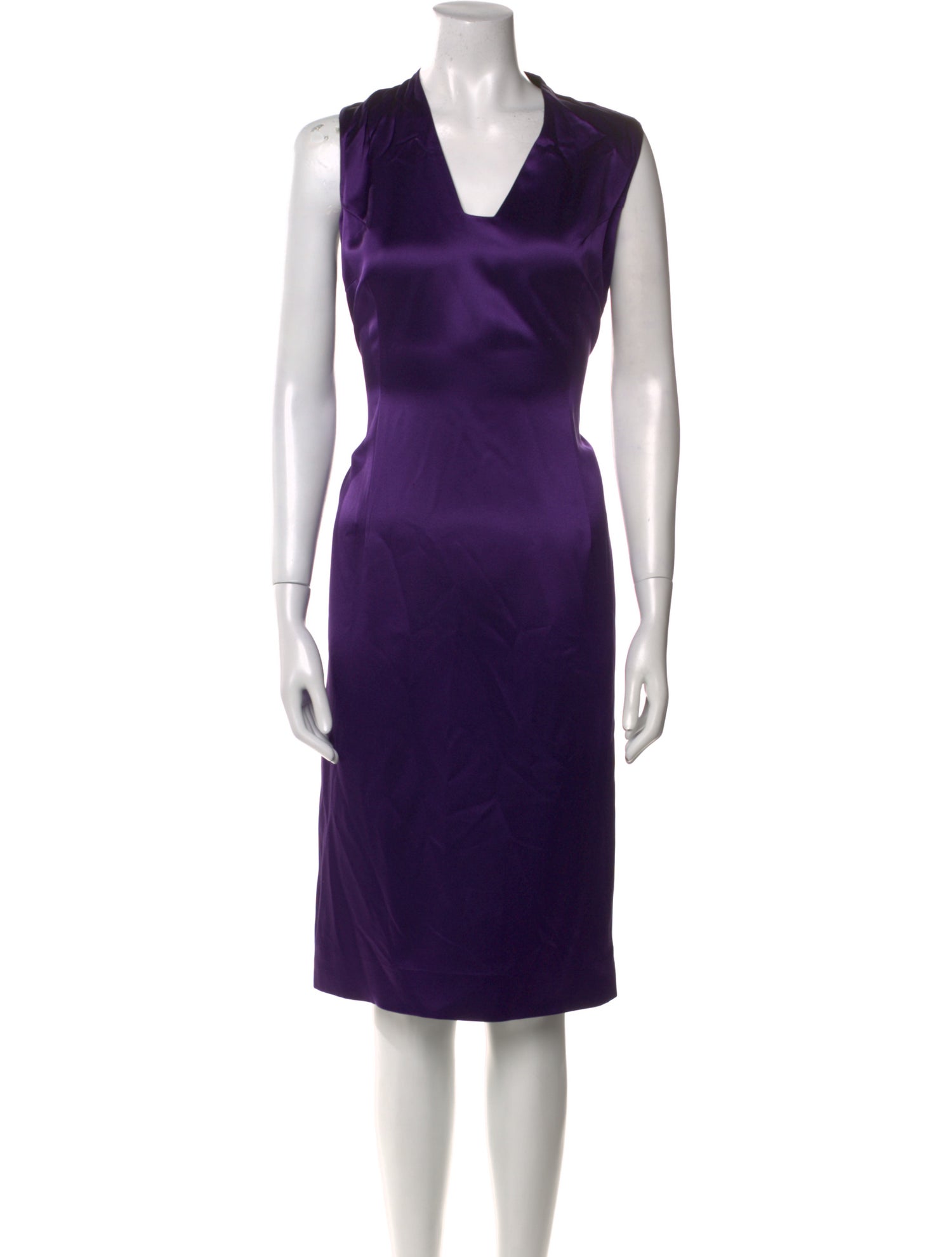 Zang Toi Silk Midi Length Dress