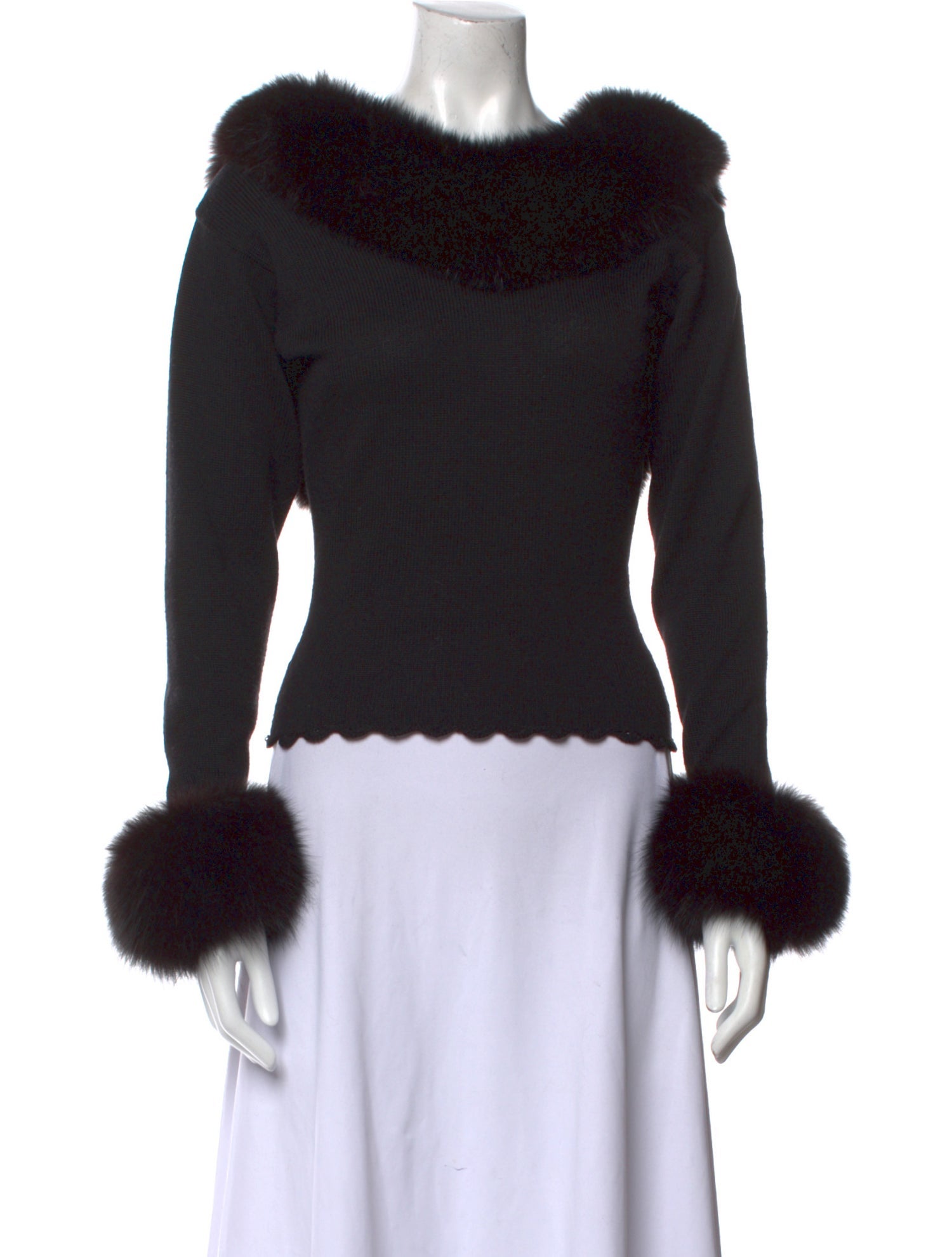 Zang Toi Silk Cowl Neck Sweater