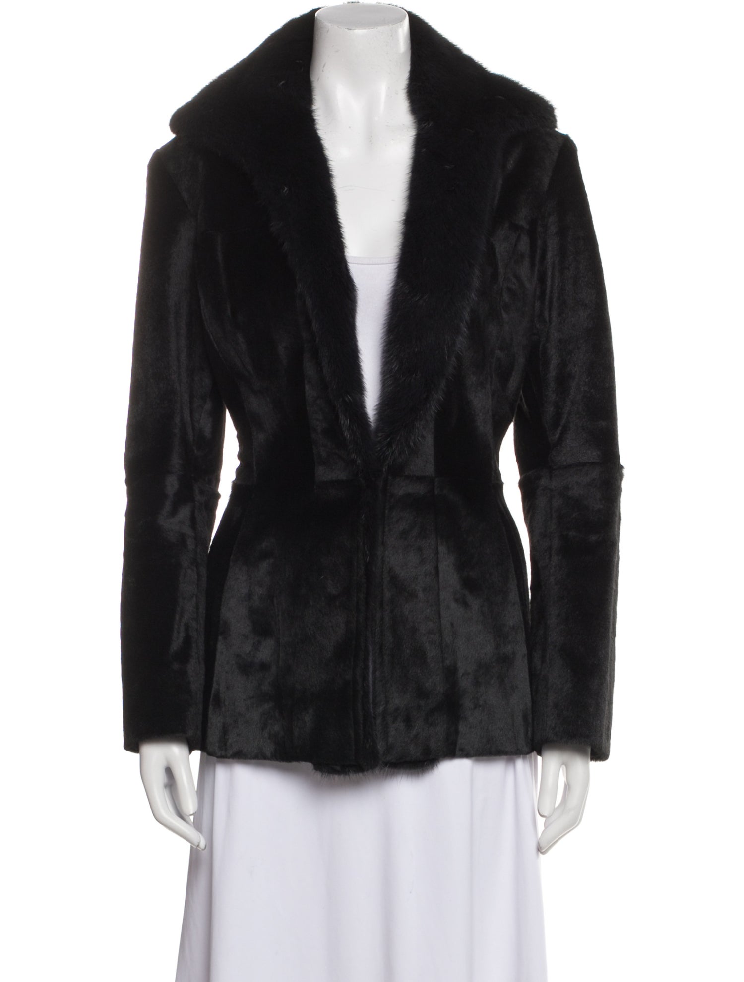 Zang Toi Faux Fur Jacket