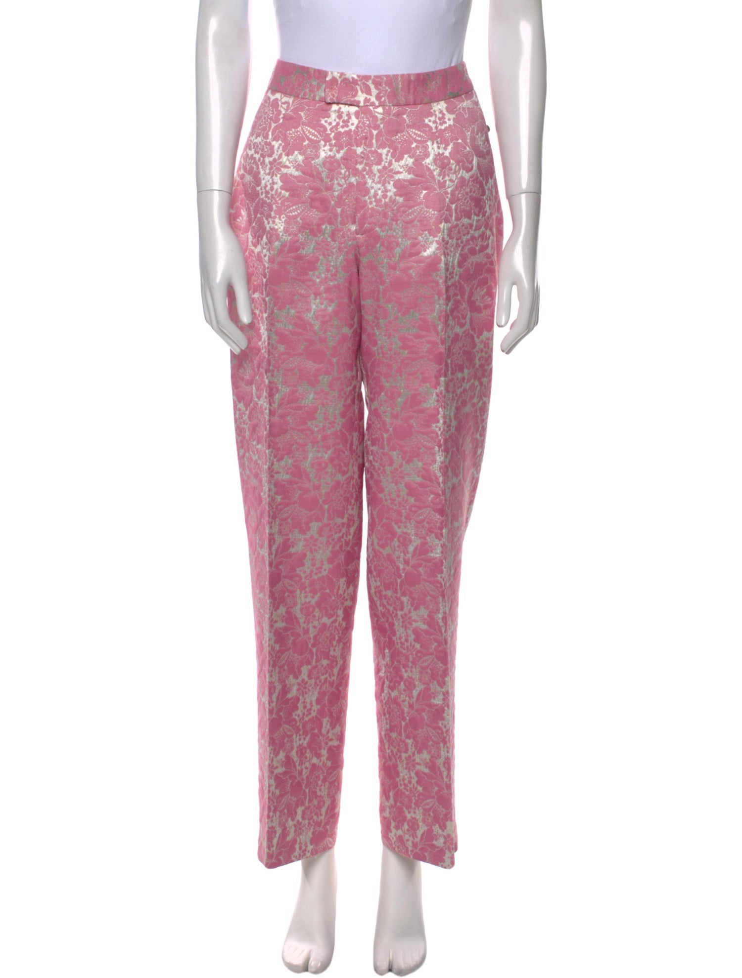 Zang Toi Silk Wide Leg Pants