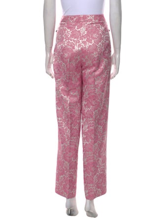 Zang Toi Silk Wide Leg Pants