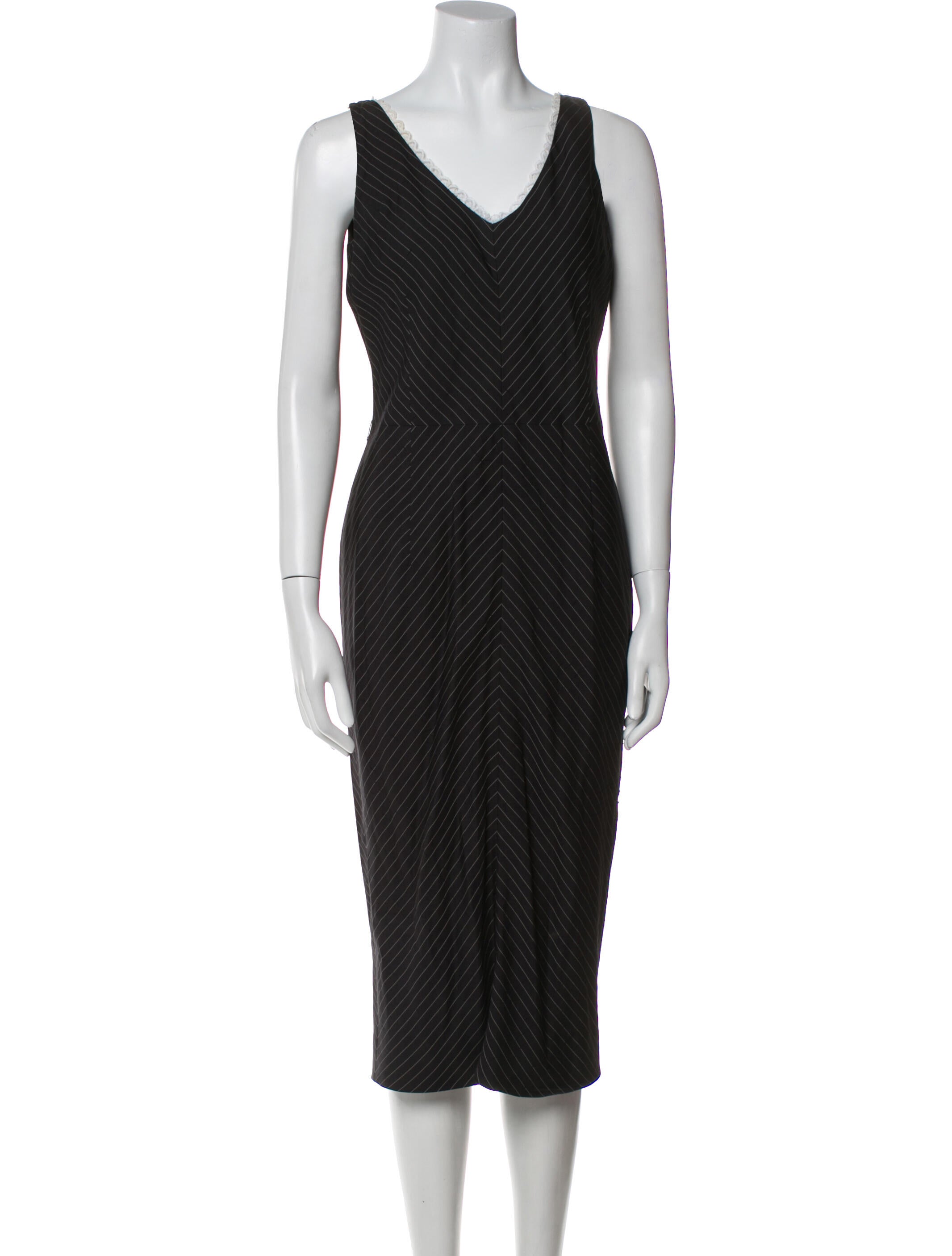 Zang Toi Silk Midi Length Dress