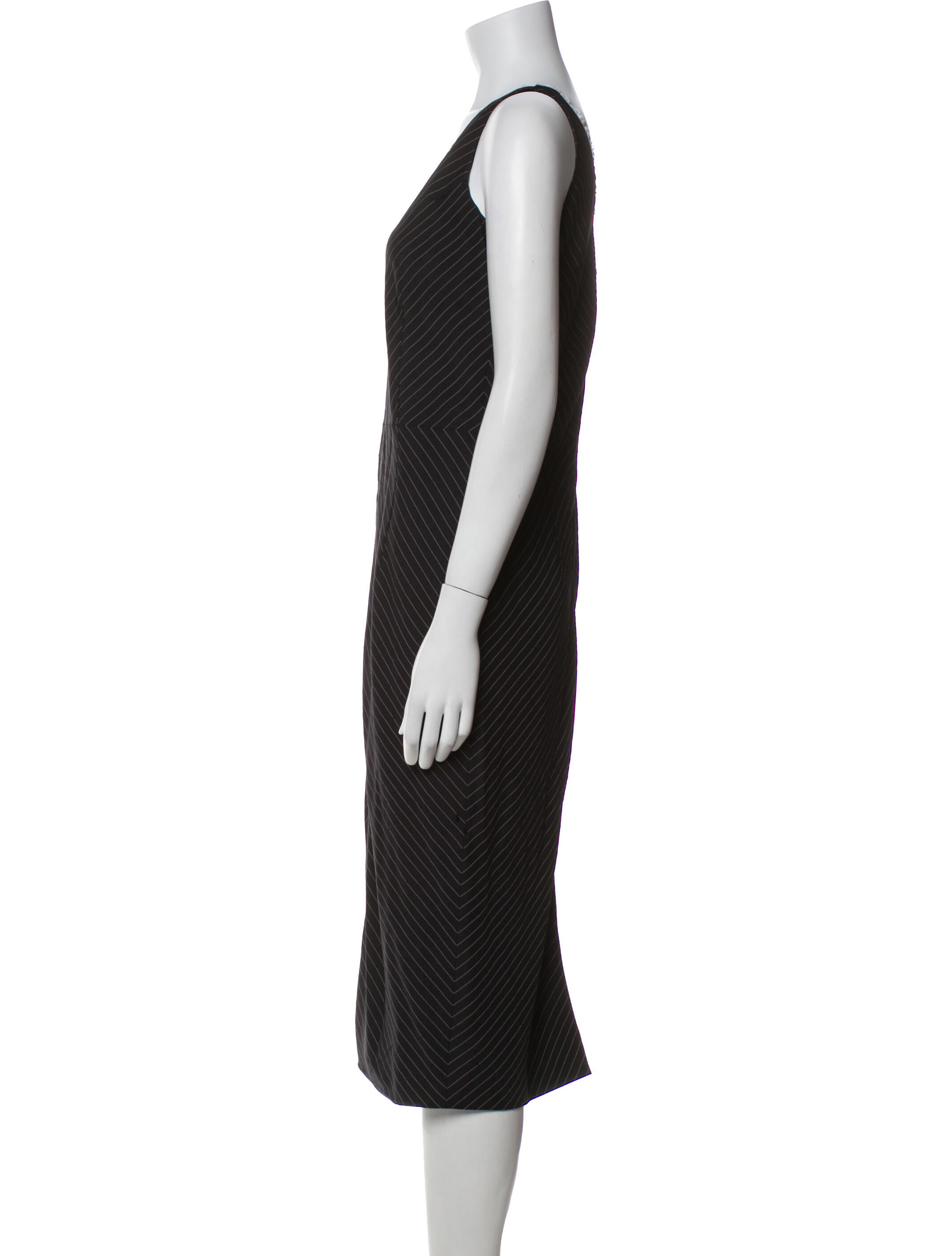 Zang Toi Silk Midi Length Dress