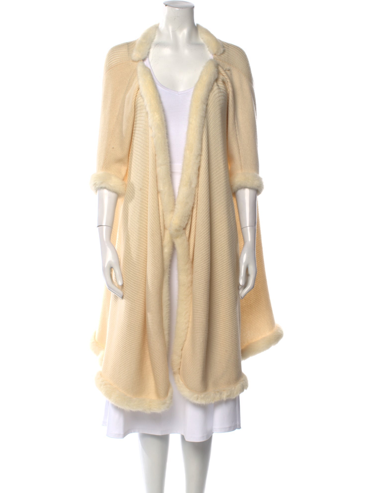 Zang Toi Wool Open Front Sweater