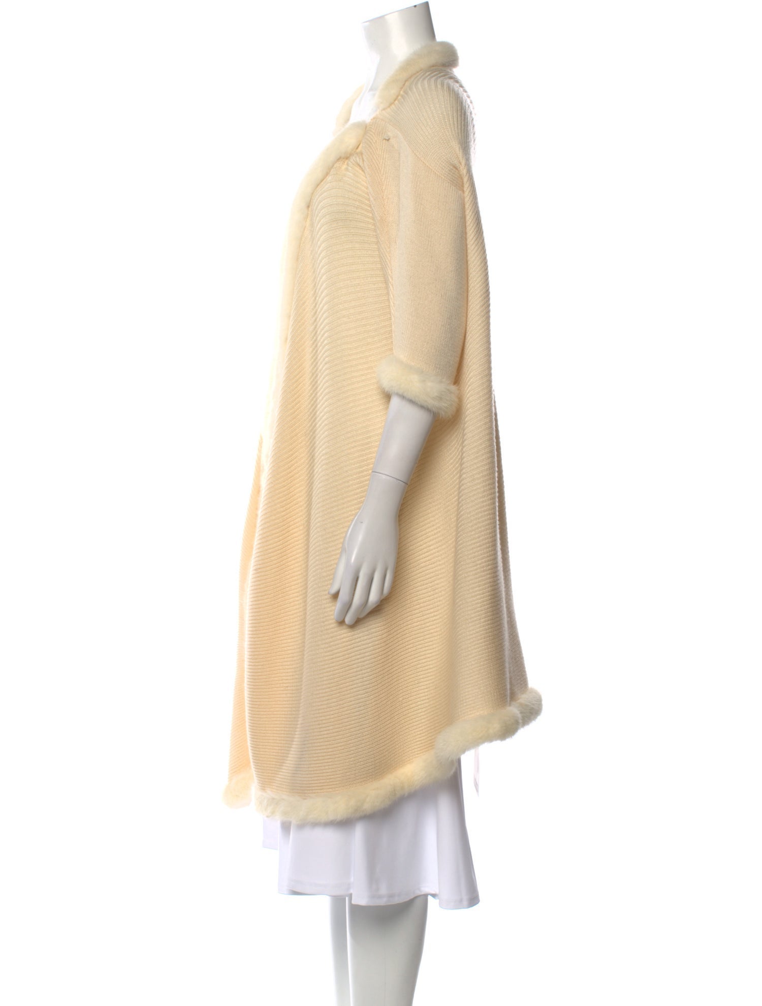 Zang Toi Wool Open Front Sweater