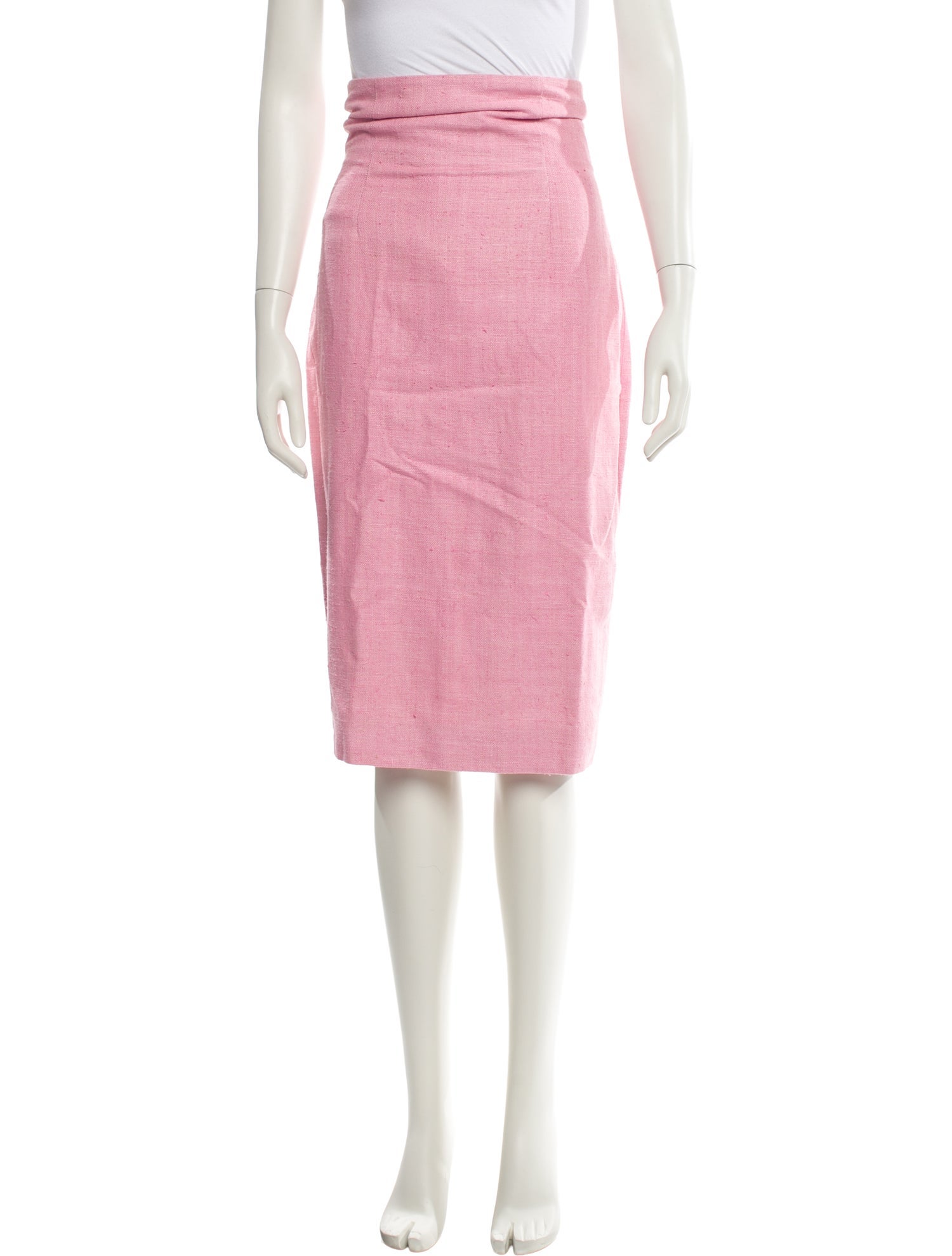 Zang Toi Silk Midi Length Skirt