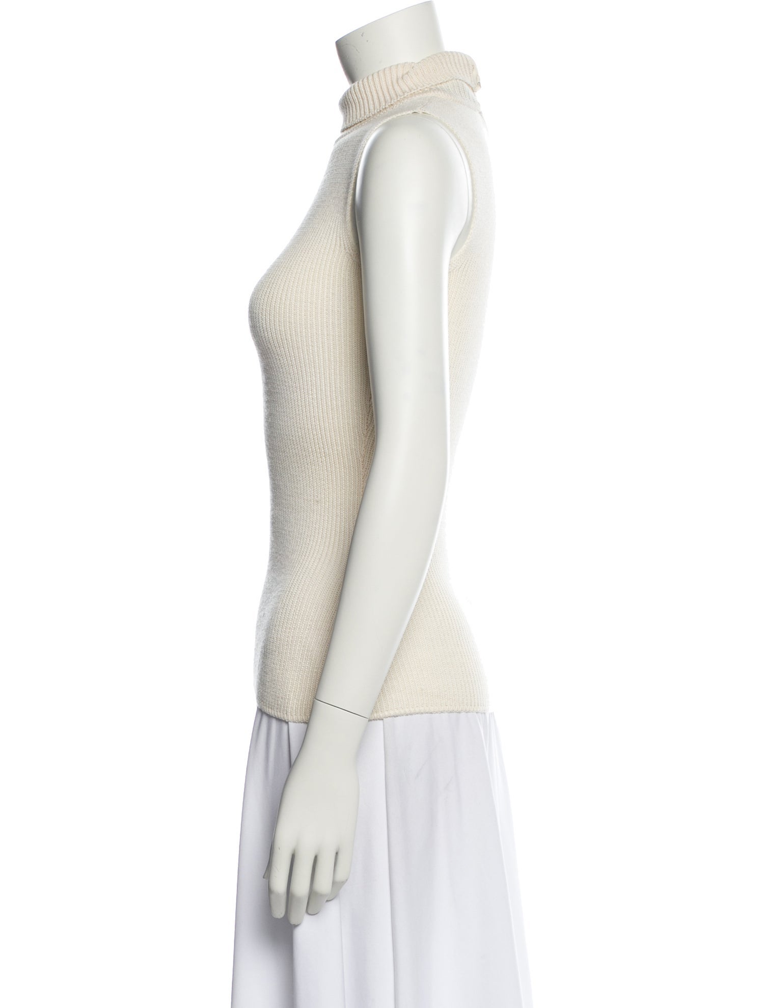 Zang Toi Silk Mock Neck Sweater