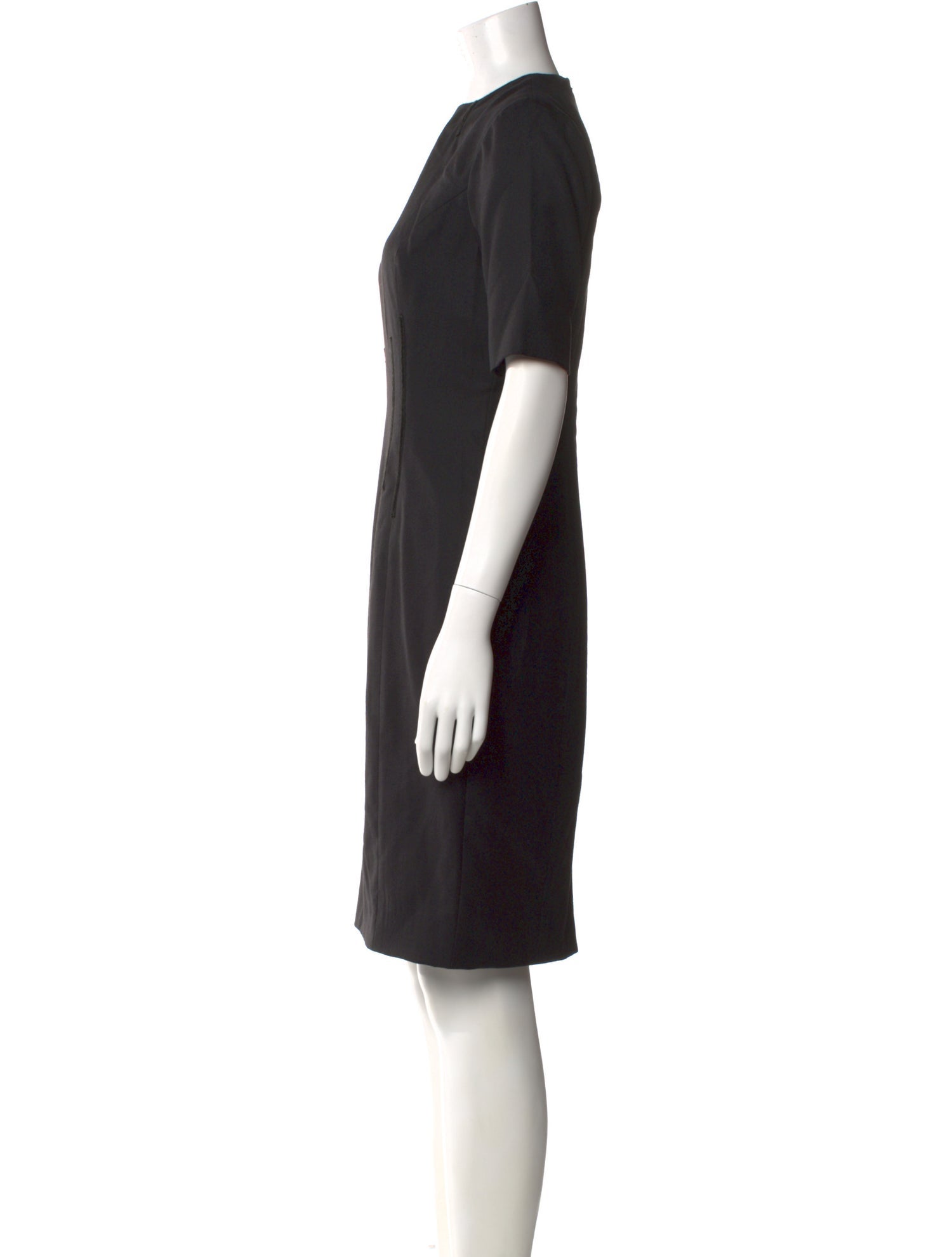 Zang Toi Cashmere Knee-Length Dress