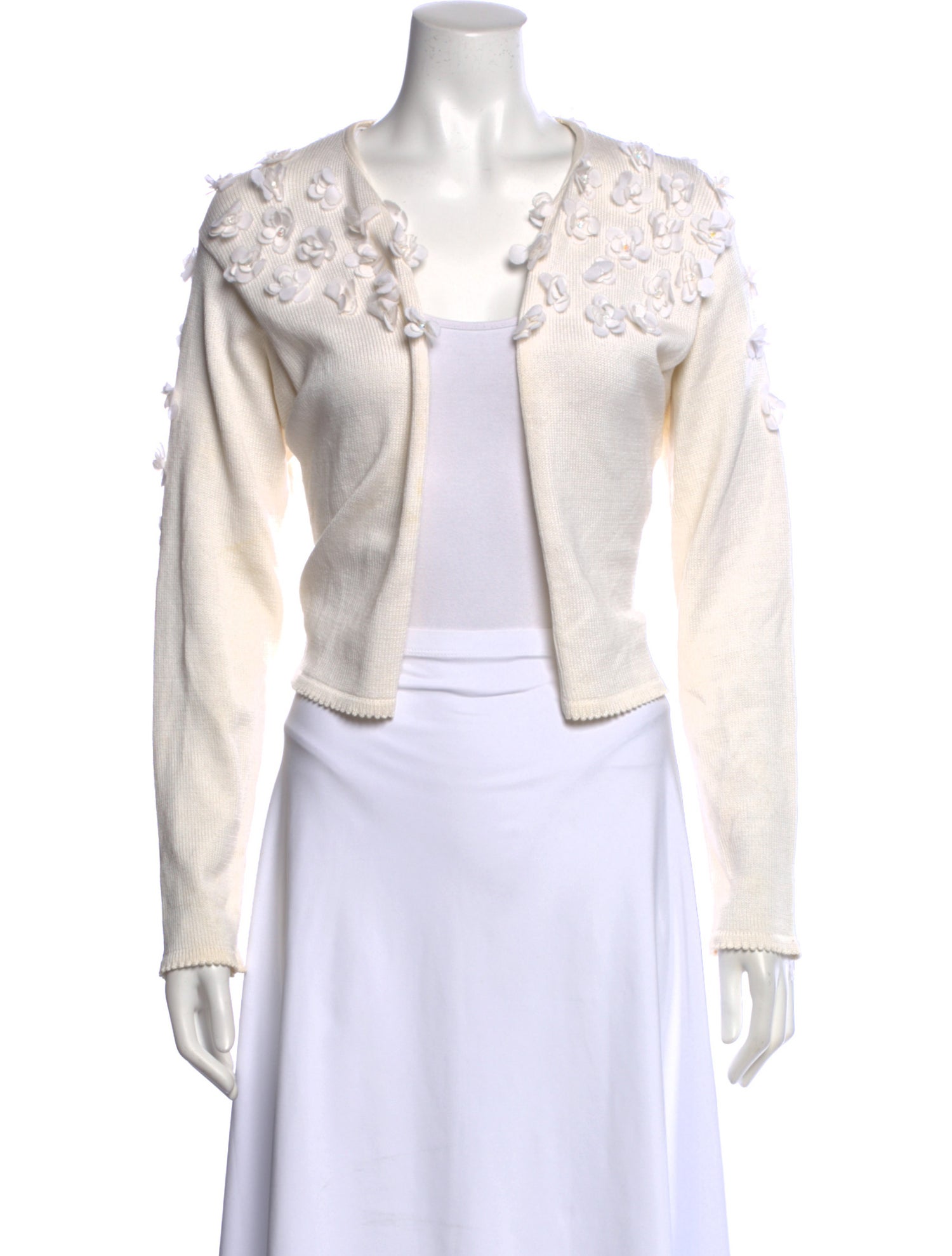 Zang Toi Open Front Sweater