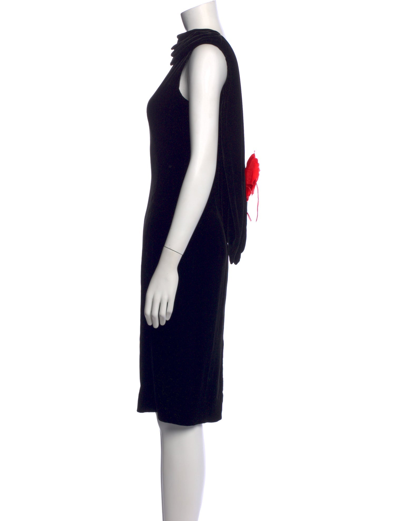Zang Toi Silk Knee-Length Dress