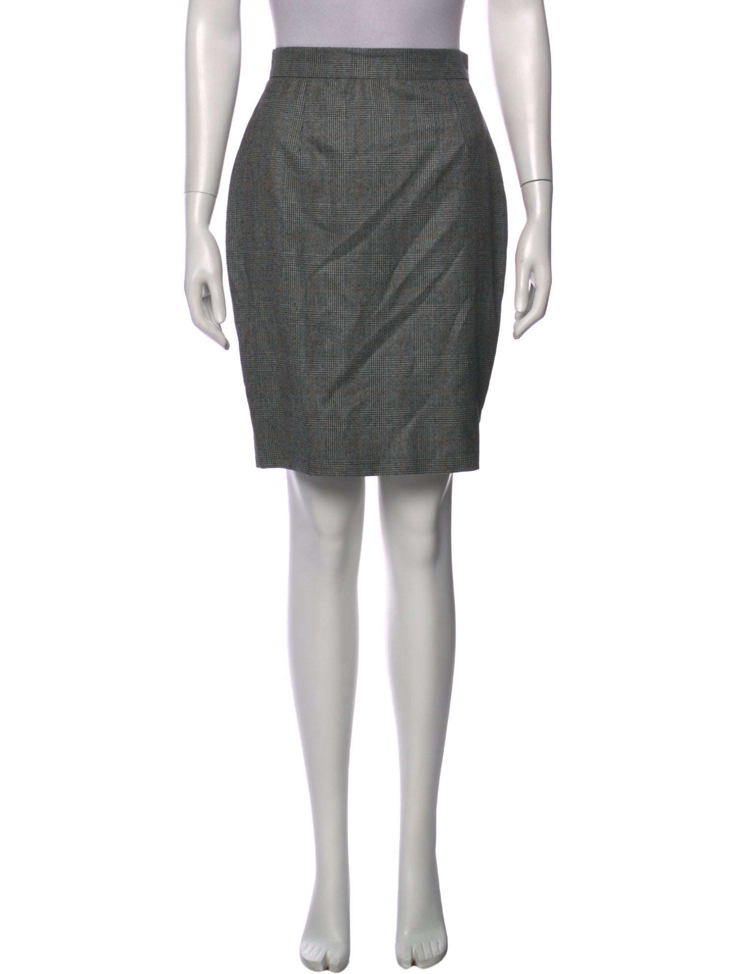 Zang Toi Silk Knee-Length Skirt