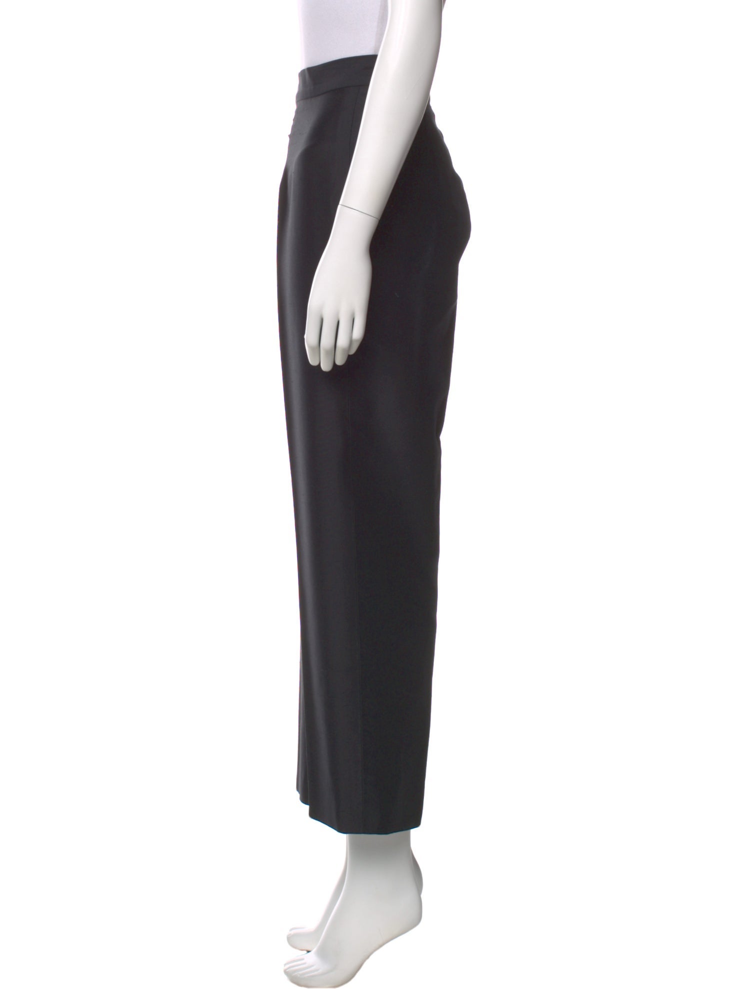 Zang Toi Silk Wide Leg Pants