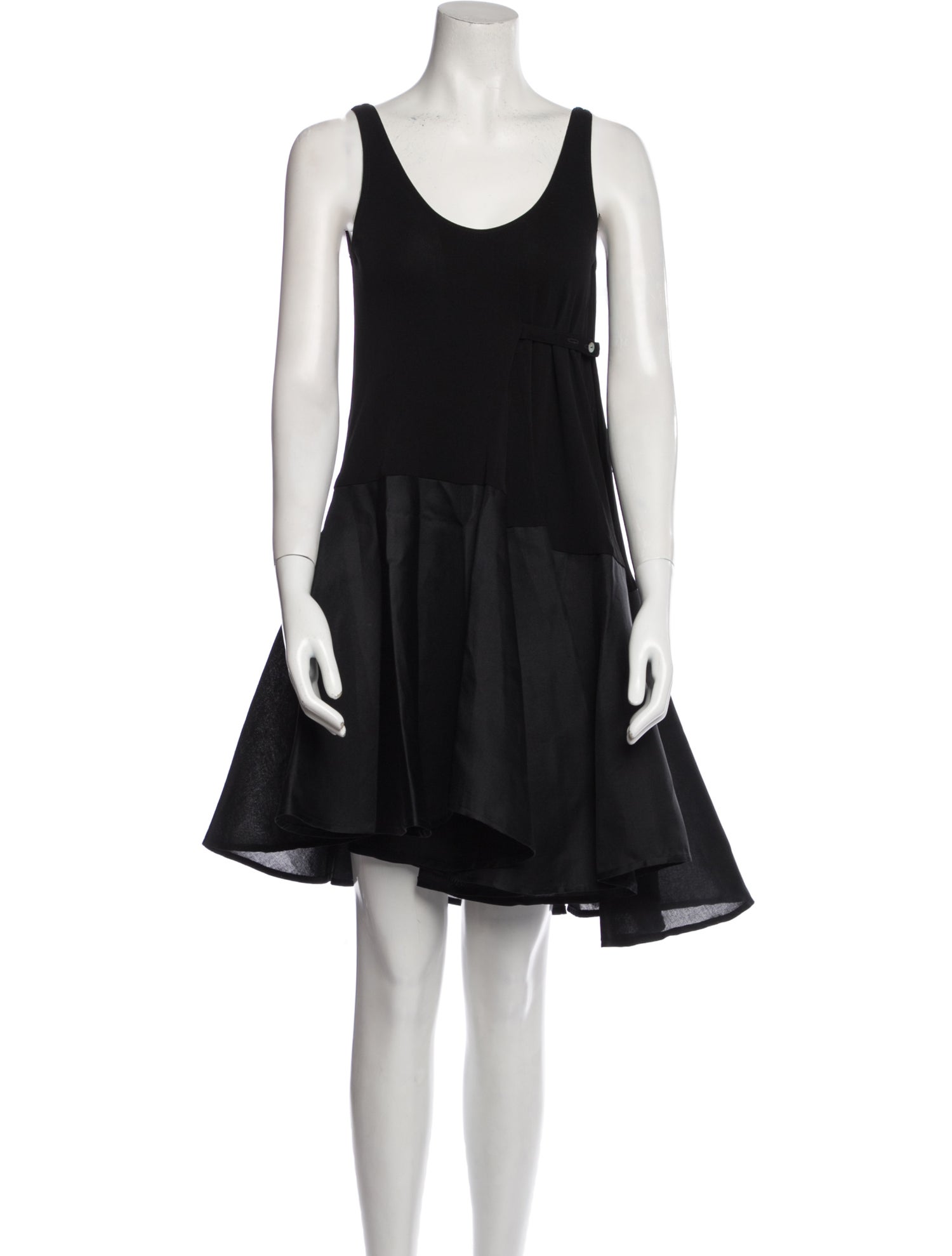 Isabel Toledo Scoop Neck Mini Dress