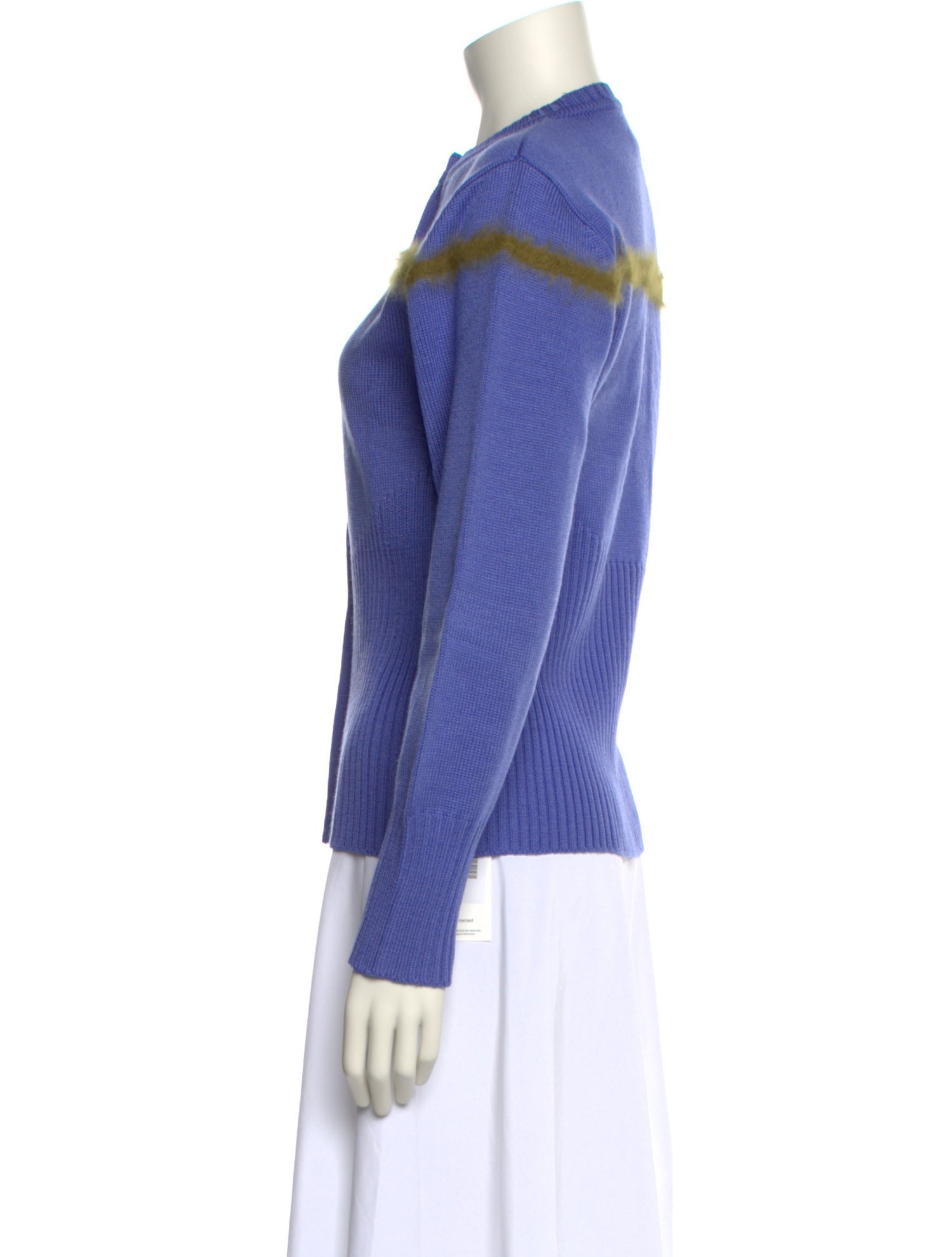 Isabel Toledo Cashmere Mock Neck Sweater