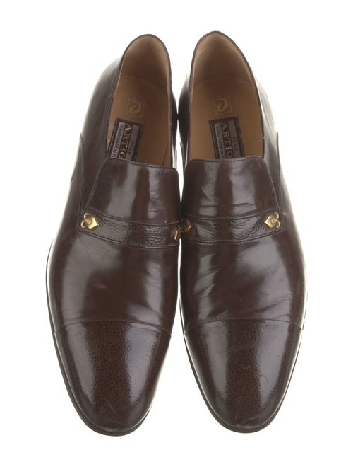 Artioli Leather Monk Straps