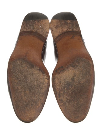 Artioli Leather Monk Straps