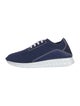 Artioli Nylon Leather Trim Embellishment Athletic Sneakers