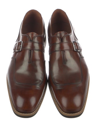Artioli Leather Monk Straps
