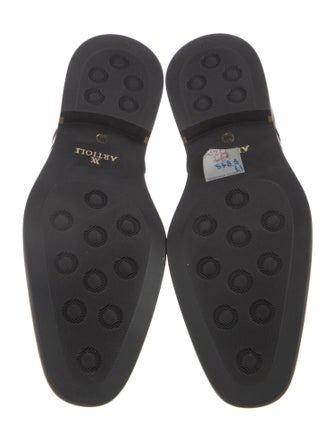 Artioli Leather Monk Straps