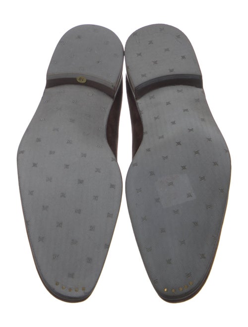 Artioli Suede Monk Straps