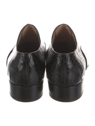 Artioli Alligator Dress Loafers